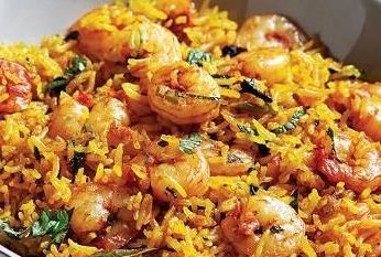 Chemmen (Prawns) Biriyani